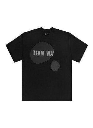 Back View - Click To Enlarge - TEAM WANG DESIGN - Logo Balloon Panel Crewneck T-Shirt