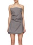 Main View - Click To Enlarge - PRADA - Strapless Mini Dress