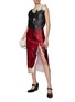 Figure View - Click To Enlarge - PRADA - Water Dyed Silk Blend Sleeveless Top