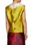 Back View - Click To Enlarge - PRADA - Water Dyed Sleeveless Satin Top