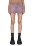 Main View - Click To Enlarge - MM6 MAISON MARGIELA - Overdyed Denim Mini Skirt