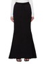 Main View - Click To Enlarge - MM6 MAISON MARGIELA - Elasticated Waist Ripped Maxi Skirt