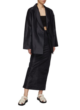Figure View - Click To Enlarge - RUOHAN - Gac Oversized Single Breasted Blazer