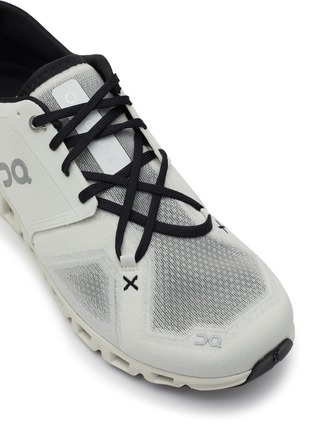 Detail View - Click To Enlarge - ON - ‘Cloud X 3’ LOW TOP LACE UP SNEAKERS