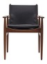 Main View - Click To Enlarge - STELLAR WORKS - Journey Dining Walnut Wood Armchair