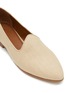 Detail View - Click To Enlarge - LE MONDE BERYL - ‘Venetian’ Almond Toe Linen Loafers