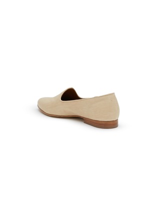  - LE MONDE BERYL - ‘Venetian’ Almond Toe Linen Loafers