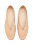 Detail View - Click To Enlarge - LE MONDE BERYL - ‘Luna’ Almond Toe Leather Ballerina Flats