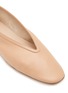 Detail View - Click To Enlarge - LE MONDE BERYL - ‘Luna’ Almond Toe Leather Ballerina Flats