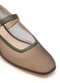 Detail View - Click To Enlarge - LE MONDE BERYL - Almond Toe Mesh Mary Jane