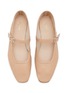 Detail View - Click To Enlarge - LE MONDE BERYL - ‘Bakket’ Almond Toe Leather Mary Jane