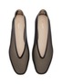 Detail View - Click To Enlarge - LE MONDE BERYL - ‘Luna’ Almond Toe Mesh Ballerina Flats