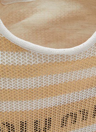 Detail View - Click To Enlarge - MIU MIU - Rete Logo Intarsia Tote Bag