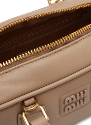 Detail View - Click To Enlarge - MIU MIU - Mini Softy Padded Top Handle Bag