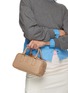 Front View - Click To Enlarge - MIU MIU - Mini Softy Padded Top Handle Bag