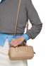 Figure View - Click To Enlarge - MIU MIU - Mini Softy Padded Top Handle Bag
