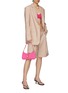 Figure View - Click To Enlarge - AERON - Swan Bermuda Shorts