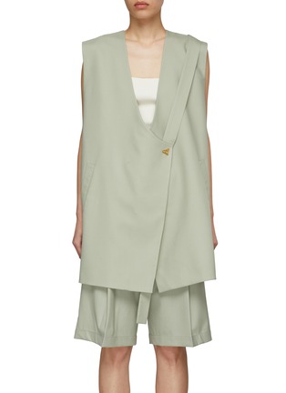 Main View - Click To Enlarge - AERON - Palette Wrapped Suiting Vest