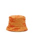 Figure View - Click To Enlarge - JACQUEMUS - ‘Le Bob Bordado’ All Over Beaded Logo Bucket Hat