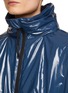 Detail View - Click To Enlarge - AUTOPILOT - High Neck Drawcord Detail Front Zip Trench Coat