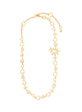 Main View - Click To Enlarge - JACQUEMUS - ‘Le Ceinture Ouro’ Gold Plated Brass Necklace