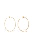 JACQUEMUS - ‘Les Créoles Jacquemus’ Gold Plated Brass Hoop Earrings