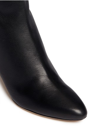 Detail View - Click To Enlarge - JIMMY CHOO - 'Gem' grainy leather boots