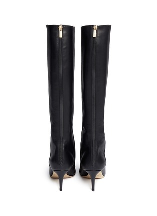 Back View - Click To Enlarge - JIMMY CHOO - 'Gem' grainy leather boots