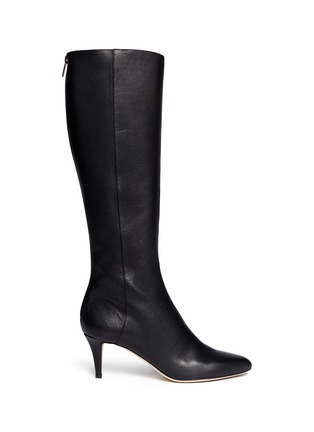 Main View - Click To Enlarge - JIMMY CHOO - 'Gem' grainy leather boots