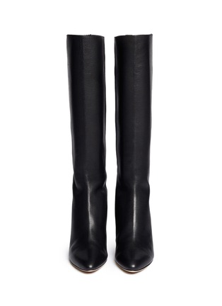 Figure View - Click To Enlarge - JIMMY CHOO - 'Gem' grainy leather boots