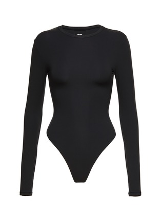 Main View - Click To Enlarge - SKIMS - ‘Fits Everybody’ Long Sleeve Crew Neck Bodysuit