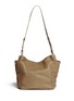 Back View - Click To Enlarge - JIMMY CHOO - 'Anna' leather hobo bag