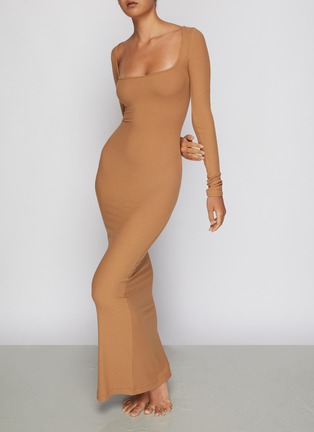 Figure View - Click To Enlarge - SKIMS - ‘Soft Lounge’ Long Sleeve Dress