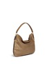 Detail View - Click To Enlarge - JIMMY CHOO - 'Zoe' gold metallic suede hobo