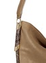 Detail View - Click To Enlarge - JIMMY CHOO - 'Zoe' gold metallic suede hobo