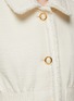  - ST. JOHN - Short Sleeve Button Front Tweed Jacket