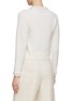 Back View - Click To Enlarge - ST. JOHN - Pearl Trim Collar Knit Sweatshirt