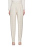 Main View - Click To Enlarge - ST. JOHN - Pleated Plaid High Waist Suiting Pants