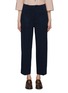 Main View - Click To Enlarge - ST. JOHN - High Rise Wide Leg Cotton Twill Pants