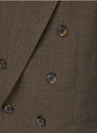  - HAVRE STUDIO - Buttoned Back Oversized Double Breasted Blazer