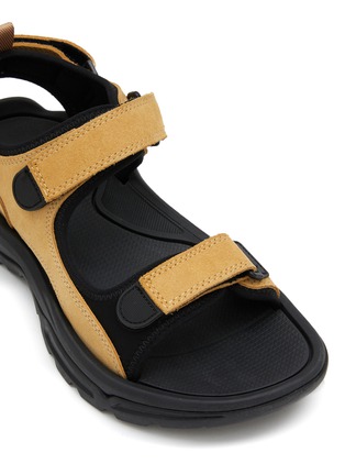 Detail View - Click To Enlarge - COMME DES GARÇONS HOMME - Chunky Rubber Sole Leather Sandals