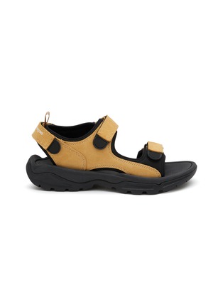 Main View - Click To Enlarge - COMME DES GARÇONS HOMME - Chunky Rubber Sole Leather Sandals