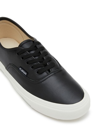 Detail View - Click To Enlarge - COMME DES GARÇONS HOMME - Leather Low Top Skate Sneakers