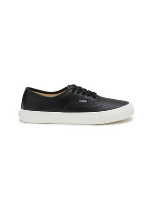 Main View - Click To Enlarge - COMME DES GARÇONS HOMME - Leather Low Top Skate Sneakers