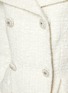 SELF-PORTRAIT - Wide Collar Off Shoulder Boucle Blazer Mini Dress