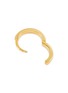 Detail View - Click To Enlarge - EYE M - 18k Gold Plated Sterling Silver Enamel Midi Hoop Earrings