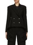 Main View - Click To Enlarge - BONBOM - ‘Lattern’ Double Breasted Blazer