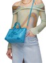 Figure View - Click To Enlarge - ANYA HINDMARCH - XS ‘I Am a Plastic Bag’ Slogan Appliqué Recycled Canvas Tote Bag