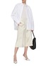 Figure View - Click To Enlarge - THEORY - Pressed Crease Wide Leg Culottes