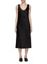Main View - Click To Enlarge - THEORY - Scoop Neck Midi Tank Dress